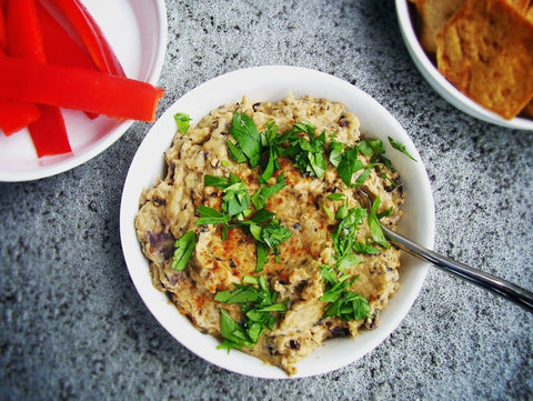 Lemony Grilled Baba Ganoush